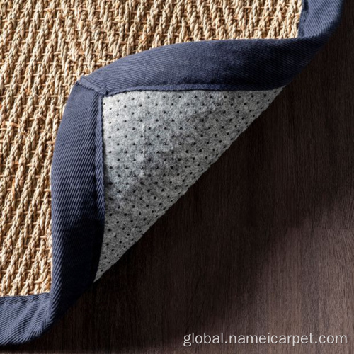 Natural Seagrass Rug Natural fiber woven rug seagrass rugs floor mats Supplier